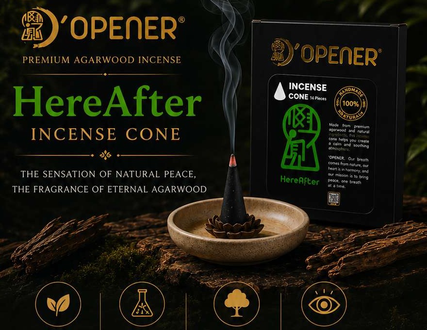 D’Opener HereAfter Incense Cone