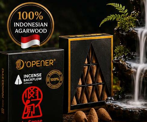 D’Opener In-Sense Incense Backflow